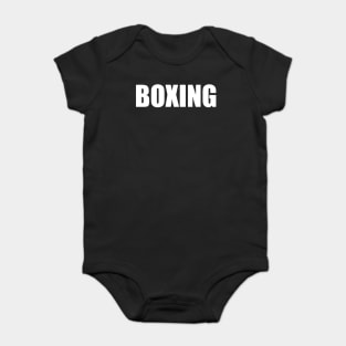 Boxing Baby Bodysuit